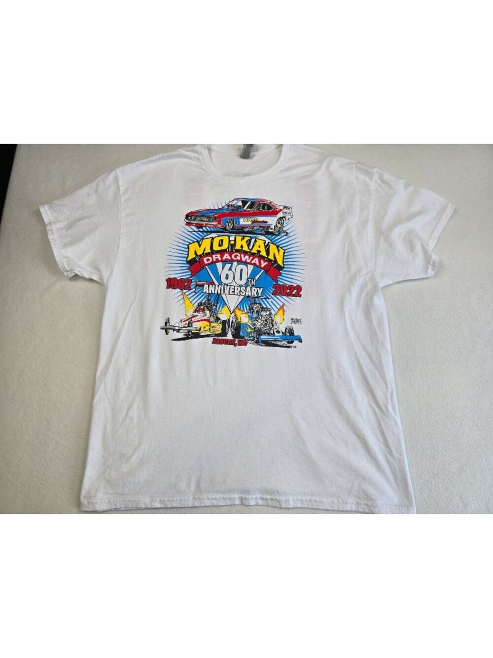 Mo-Kan Dragway 60th Anniversary T-Shirt XL